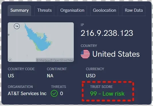 使用 ipdata 检测 IP 风险评分
